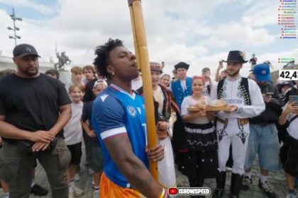 Ako ked realitu rozmlatite kladivom IShowSpeed v Bratislave