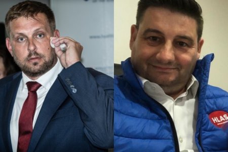 Pribudaju fotografie politikov Hlasu a Baumanna ktory mal uspiet v zrusenom tendri