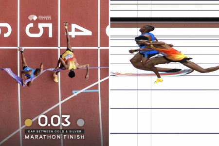 Maraton bol tesnejsi ako sprint na 100 m