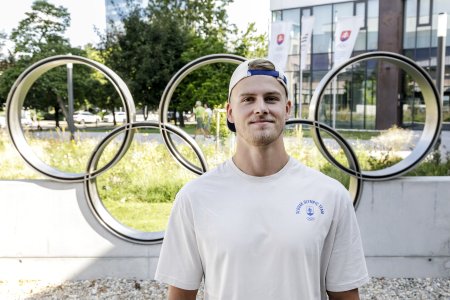 Olympionik Dusa o studiu v USA Prioritou bolo plavanie teraz pracujem