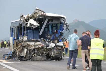 Po nehode autobusu nemocnica aktivovala traumaplan