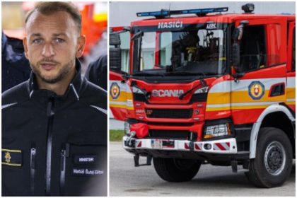 U Sutaja Estoka je rusno Druhe hasicske auto malo problem