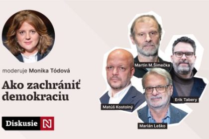 Lesko Simecka Tabery Kostolny Ako zachranit demokraciu 21 4 2026 v Bruseli
