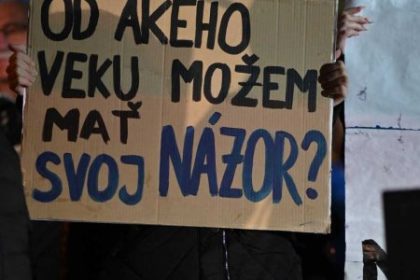 Mladi su pripraveni vyjadrit nazor znizme vek volicov
