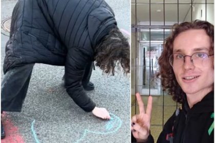 Opat prideme v ciernom odkazuju ziaci z Popradu Policia prisla do triedy po autorovi napisov