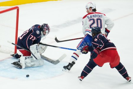 Rano s NHL Slafkovsky v druhom utoku predvadza vynimocne veci