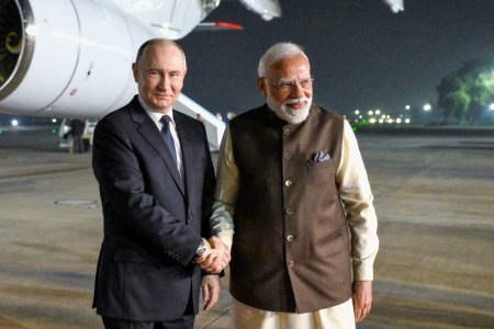 Putin po styroch rokoch navstivil Indiu uziva si to