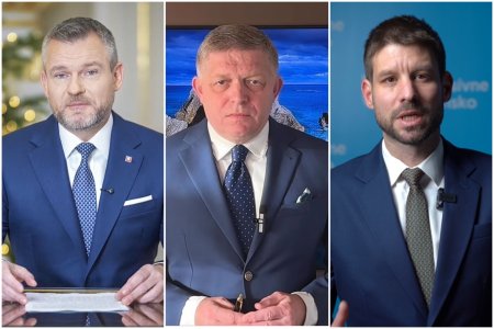 Novorocne prihovory politikov Pellegrini o sarvatkach Fico pred setricom obrazovky Simecka chce alternativu