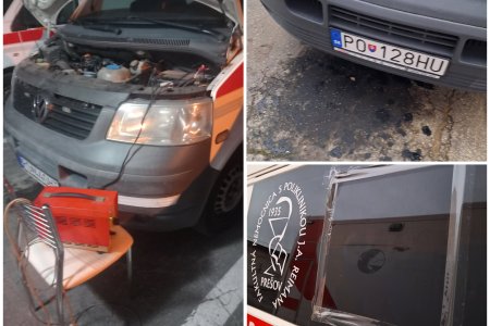 Presovsky sanitari vozia pacientov v dezolantnych autach Nepresli by ani cez STK tvrdia
