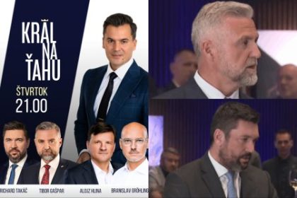 Co mali Gaspar a Takac v televizii v uchu Vyzera to ze nic
