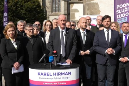 Karel Hirman sa zapaja do boja o Kosicky kraj sucasneho zupana povazuje za favorita aj napriek kauzam