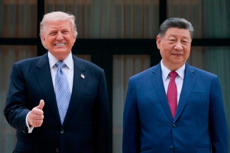 Trumpov svet 480 den Trump odlieta z Pekingu s roznymi slubmi ale ziadnu vacsiu dohodu nepodpisal