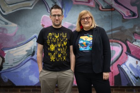 Videli sme obrovsku zlost Rusov aj velku volu Ukrajincov zit a napravit zlo tvrdia Kristina Uhlikova a Peter Popluhar