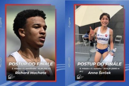 Svrcekova debutovala za Slovensko sprinter Machata senzacne napodobnil Volka Obaja su vo finale juniorskych MS
