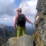 Turisticky zakladny tabor Zapadne Tatry z oravskej strany hrebenovka Rohacov plesa a tiesnava