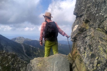 Turisticky zakladny tabor Zapadne Tatry z oravskej strany hrebenovka Rohacov plesa a tiesnava