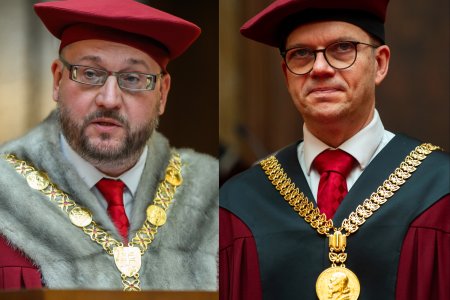 Volby rektora UK Stevcik kandiduje po tretikrat jeho prorektor a vyzvatel Tancer tvrdi ze na zmeny mal dost casu