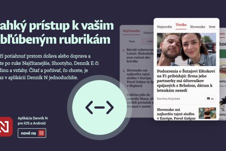 novinka v aplikacii dennik n k oblibenym rubrikam sa teraz dostanete jednym gestom