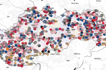 Kto z vašej obce či mesta kandiduje na župného poslanca? (Mapa kandidátov)