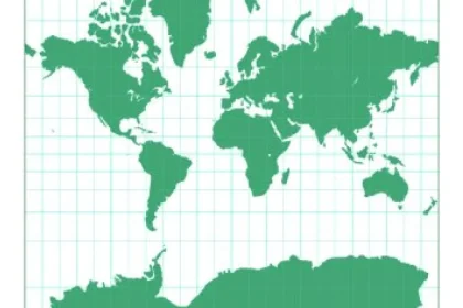Žiadna mapa sveta nie je úplne správna. Ani Mercatorova, ani tá vaša