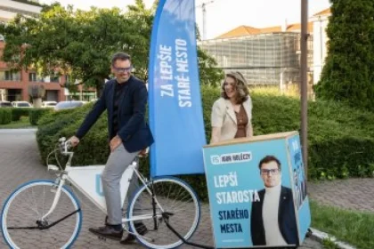 Košické Staré Mesto obišiel na bicykli a vyhral. Starosta Igor Holéczy sľubuje reštart
