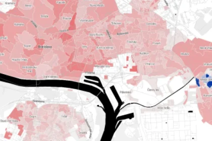 Mapa Bratislavy: pozrite si, kde vo voľbách dominovali Vallo a Ráž