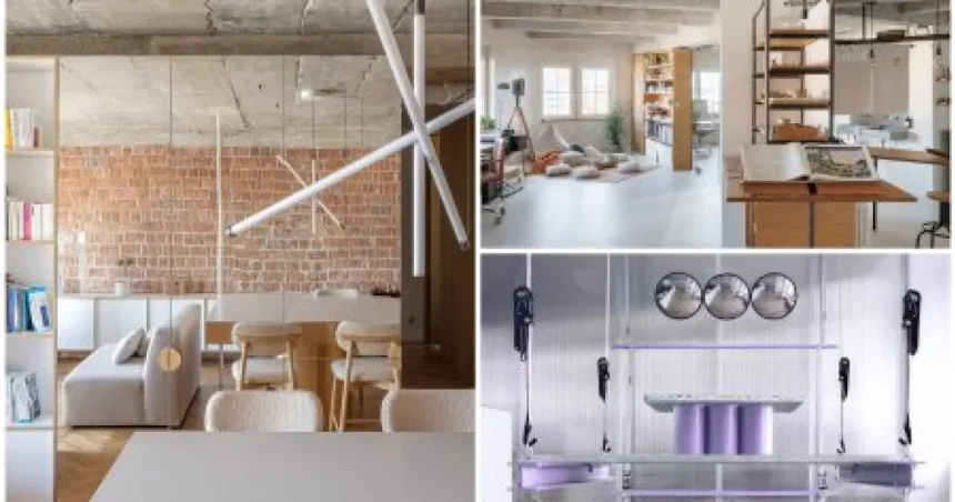 Najlepšie domáce interiéry: otvorený byt, ateliér aj showroom