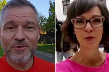 Pellegrini sa nefotil s maketou Trumpa, kritizoval redaktorku Markízy za výkon jej práce