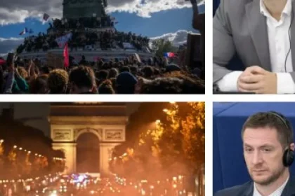 Politici šíria hoaxy o Francúzsku, Uhrík a Mazurek varujú pred migráciou