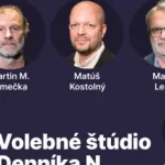Sledujte volebné štúdio naživo: Tódová, Kostolný, Šimečka, Leško aj politickí analytici