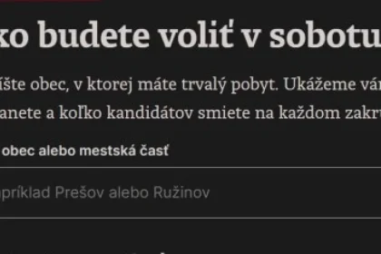 Ťahák na najzložitejšie voľby: kandidátov si vyklikajte vopred